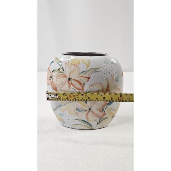 Vintage Flora Design Mini Vase Kimiko Ikeda Otagiri Japan Mid-Century Boho Retro - Picture 8 of 9